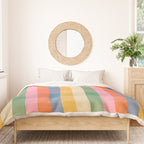 Rainbow Plaid Colorful Check Pattern Duvet Cover Gallery Image 3