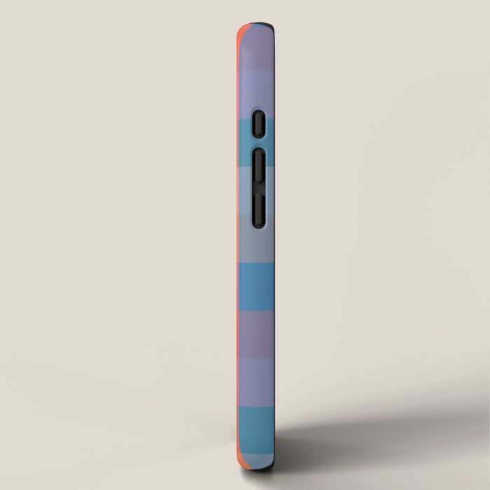 Rainbow Plaid Colorful Check Pattern iPhone Case Gallery Image 2