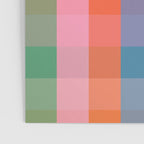 Rainbow Plaid Colorful Check Pattern Poster Gallery Image 3