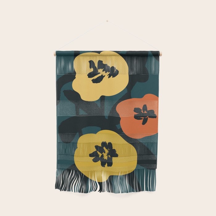 Midnight Flowers Wall Hanging Gallery Image 1