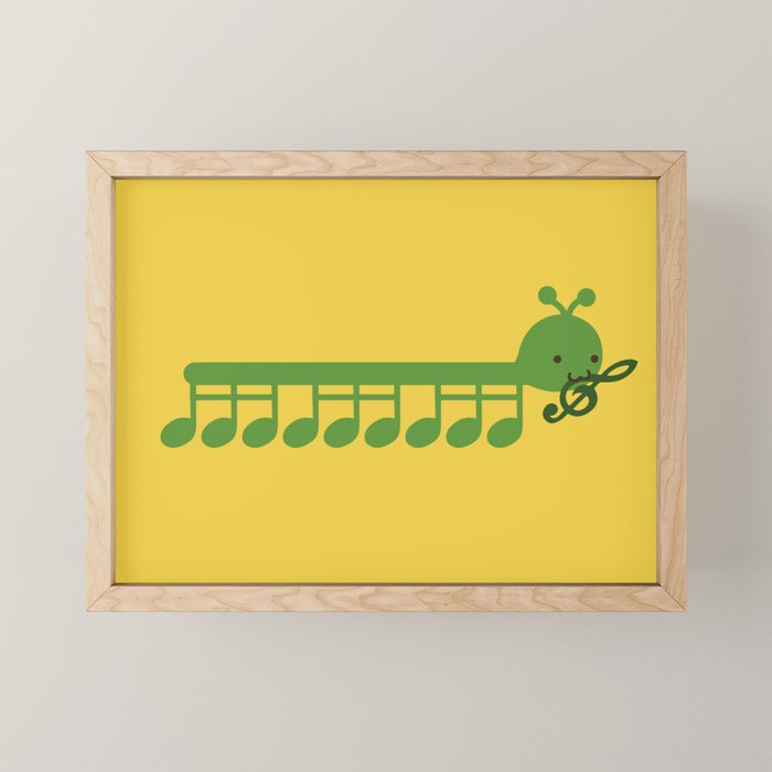 Caterpillar Song Mini Art Print Gallery Image 1