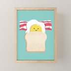 Morning Breakfast Mini Art Print Gallery Image 1