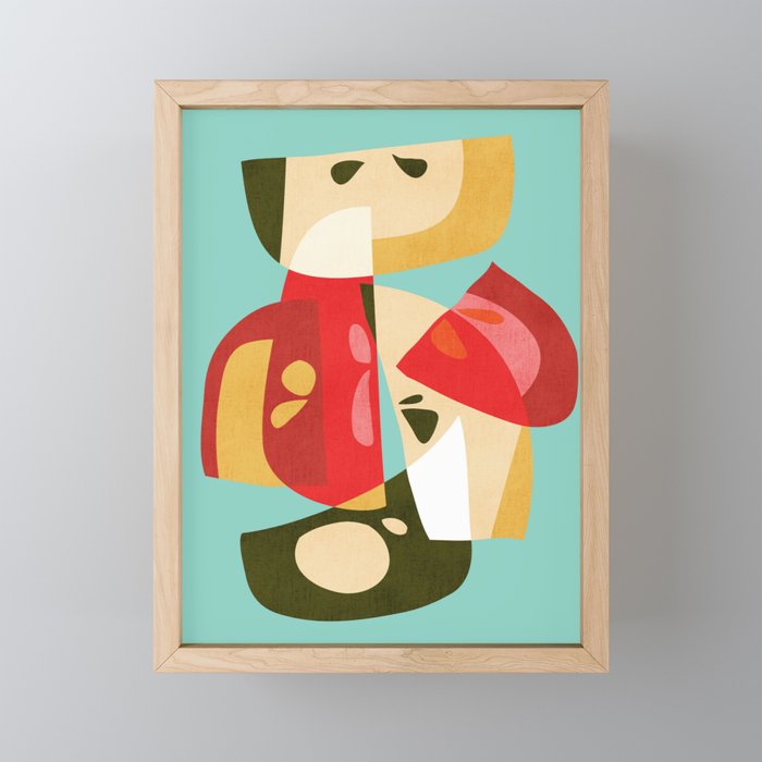 Apple Slices Mini Art Print Gallery Image 1