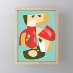 Apple Slices Mini Art Print Gallery Image 1