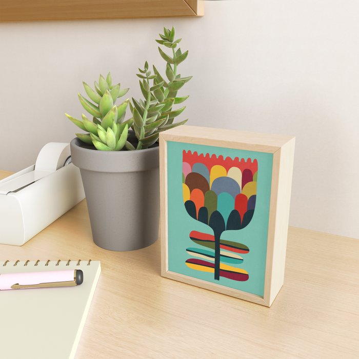 Flower Poet Mini Art Print Gallery Image 2