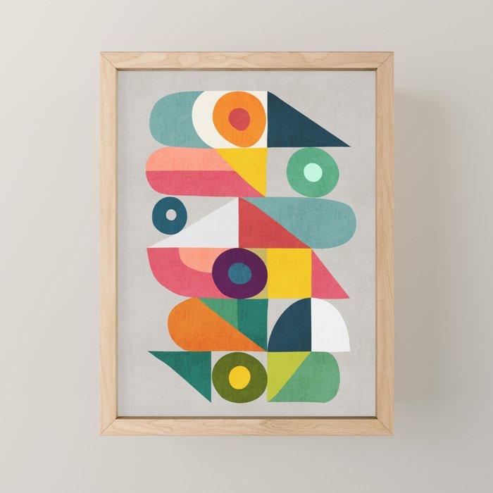 Tick Tock Machine Mini Art Print Gallery Image 1