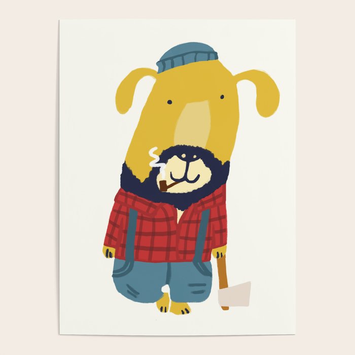 Rugged Roger - the lumberjack Poster Gallery Image 1