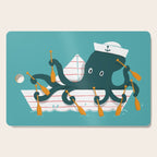 Sailor Octopus Cutting Board Gallery Image 1