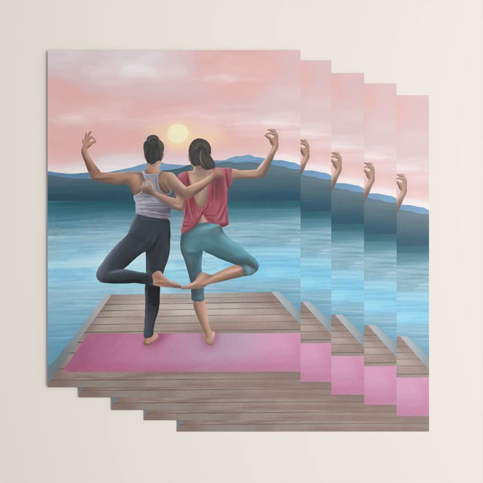 Sunset Serenity Wrapping Paper Gallery Image 3