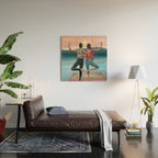 Sunset Serenity Wood Wall Art Gallery Image 2