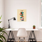 Owl Reading Rainbow Poster Gallery Image 2