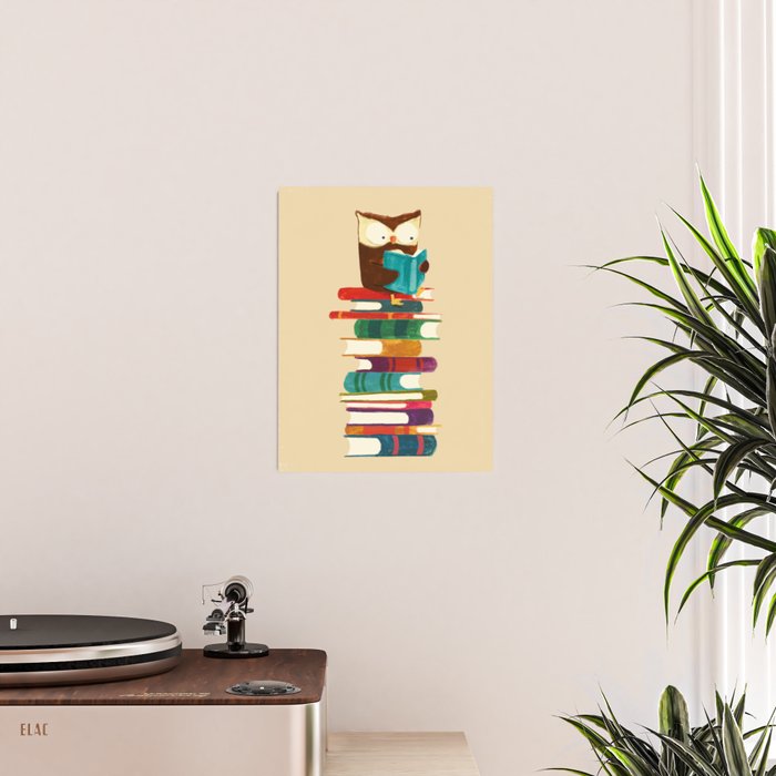 Owl Reading Rainbow Poster Gallery Image 2