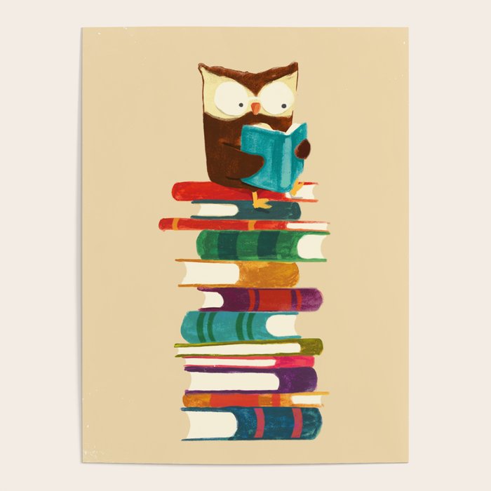 Owl Reading Rainbow Poster Gallery Image 4