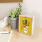 Potted Leaves Mini Art Print Gallery Image 2