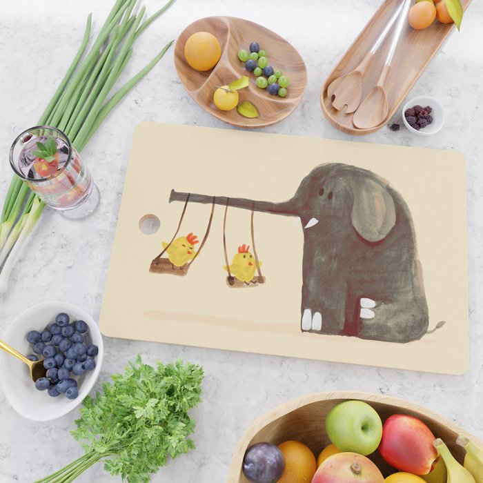 Elephant Swing Cutting Board Gallery Image 2