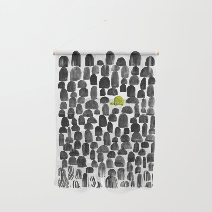 Turtle in Stone Garden Wall Hanging Gallery Image 1