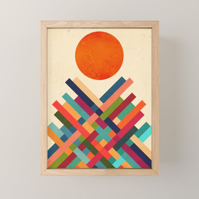 Sun Shrine Mini Art Print Gallery Image 1