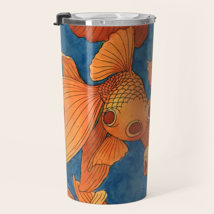 Watercolor #1 Travel Mug Gallery Image 3