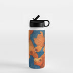 Watercolor #1 Water Bottle Gallery Image 1