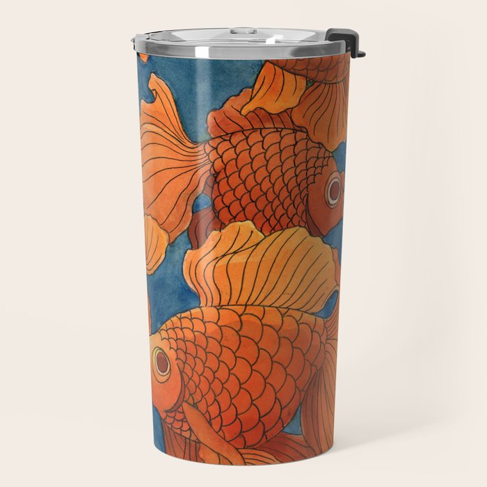 Watercolor #1 Travel Mug Gallery Image 2