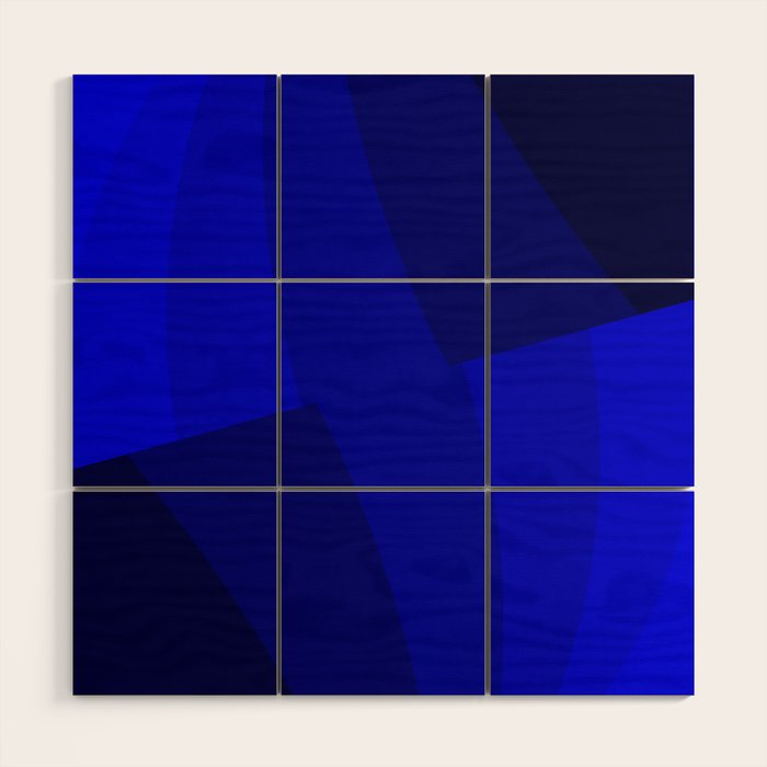 Just Blue #decor #society6 #buyart Wood Wall Art Gallery Image 1