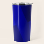 Just Blue #decor #society6 #buyart Travel Mug Gallery Image 1