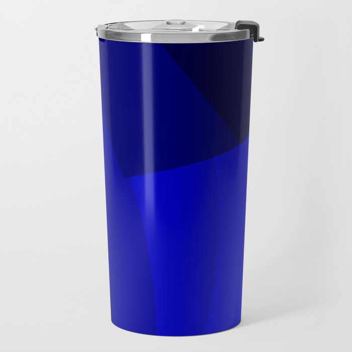 Just Blue #decor #society6 #buyart Travel Mug Gallery Image 2