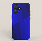 Just Blue #decor #society6 #buyart iPhone Case Gallery Image 1