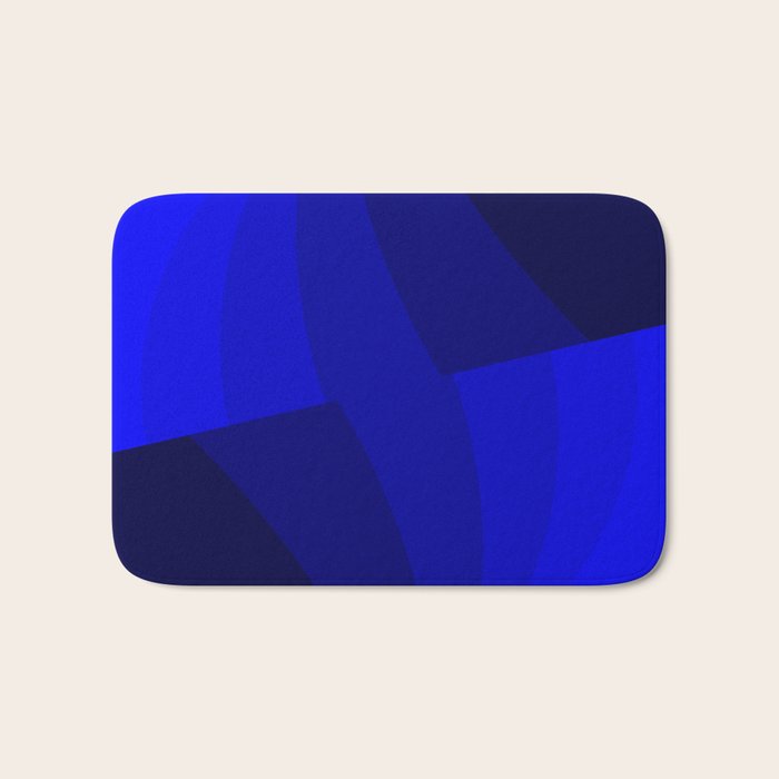 Just Blue #decor #society6 #buyart Bath Mat Gallery Image 1