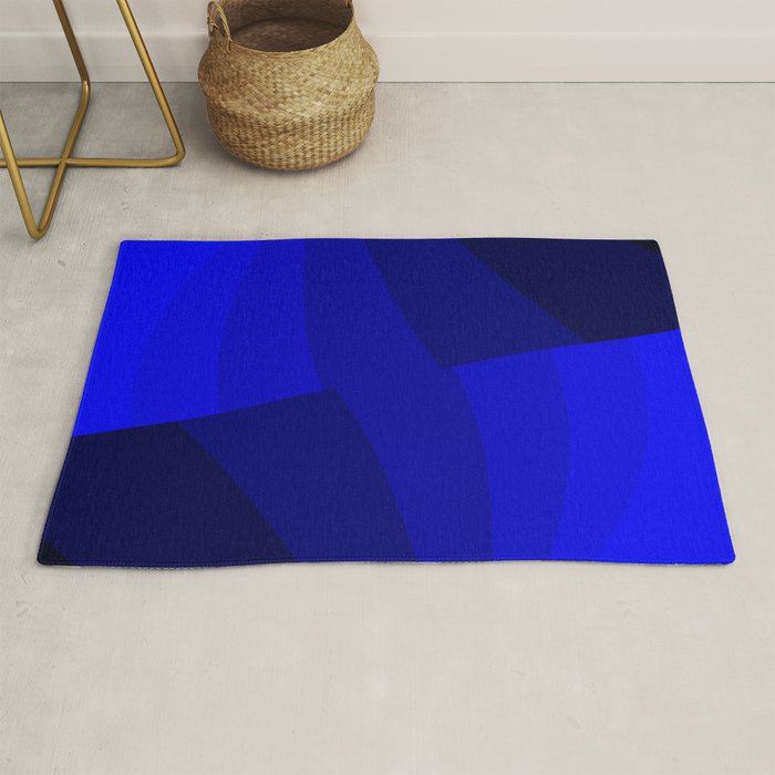 Just Blue #decor #society6 #buyart Rug Gallery Image 1