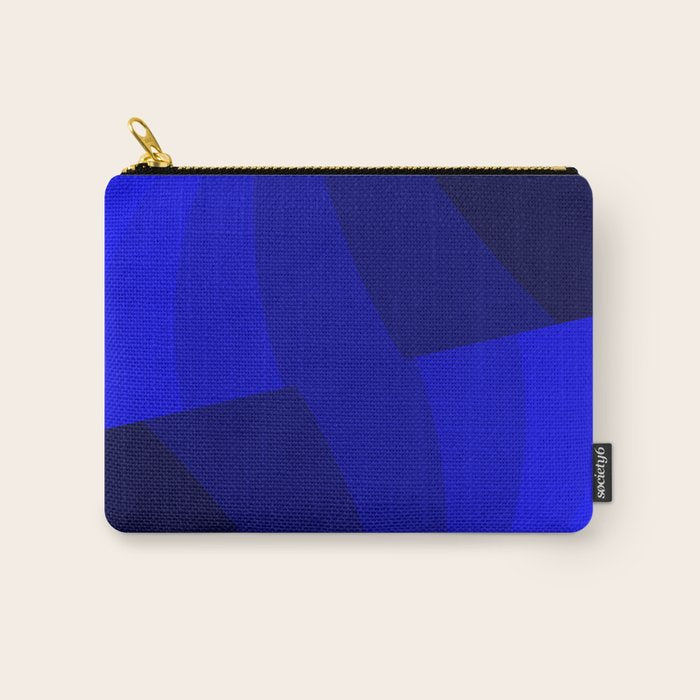Just Blue #decor #society6 #buyart Carry All Pouch Gallery Image 1