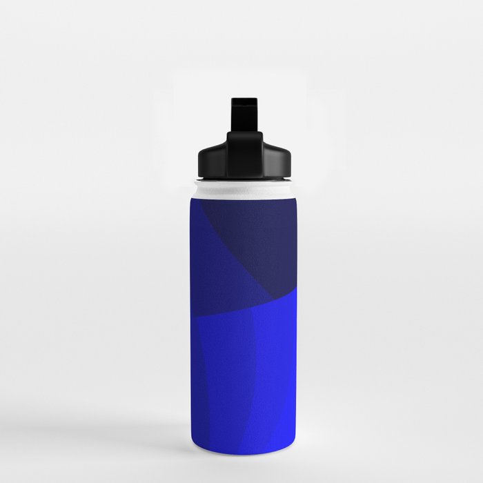 Just Blue #decor #society6 #buyart Water Bottle Gallery Image 2