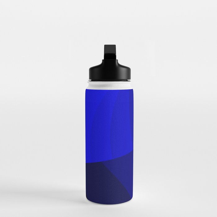 Just Blue #decor #society6 #buyart Water Bottle Gallery Image 3