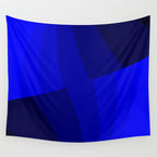 Just Blue #decor #society6 #buyart Wall Tapestry Gallery Image 4