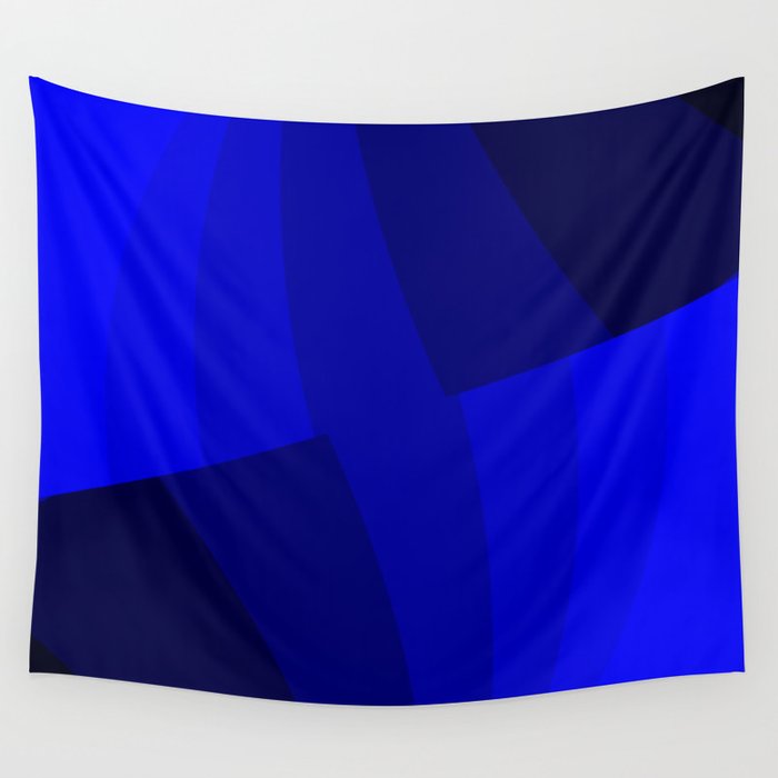 Just Blue #decor #society6 #buyart Wall Tapestry Gallery Image 4