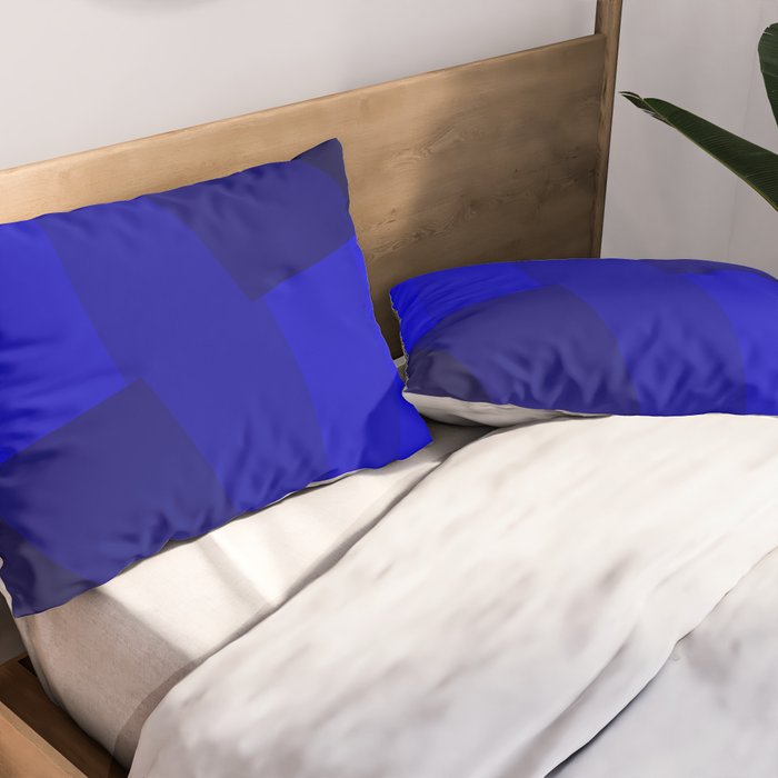 Just Blue #decor #society6 #buyart Pillow Sham Gallery Image 2
