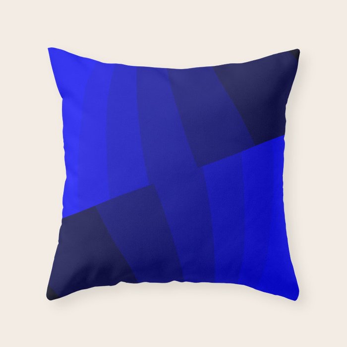 Just Blue #decor #society6 #buyart Throw Pillow Gallery Image 6