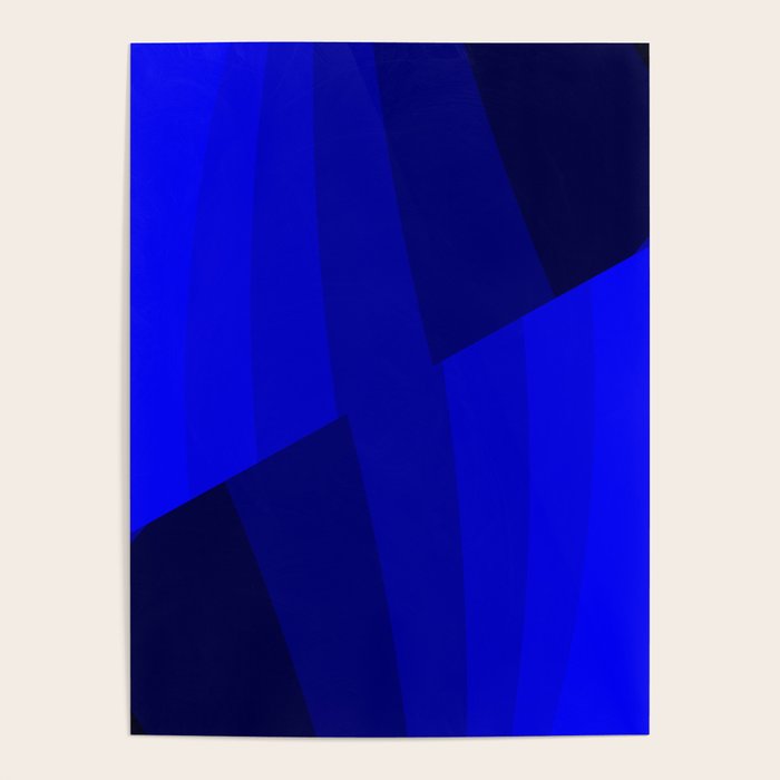 Just Blue #decor #society6 #buyart Poster Gallery Image 4
