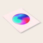 Pink And Purple Gradient Sphere Notebook Gallery Image 2