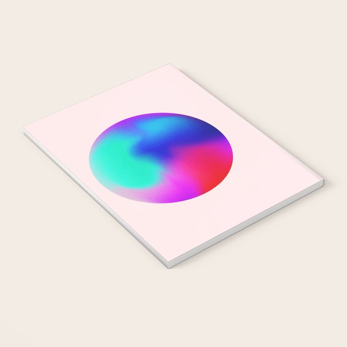 Pink And Purple Gradient Sphere Notebook Gallery Image 3