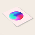 Pink And Purple Gradient Sphere Notebook Gallery Image 3