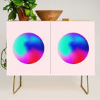 Pink And Purple Gradient Sphere Credenza Gallery Image 1