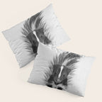 Skunk - Black & White Pillow Sham Gallery Image 3