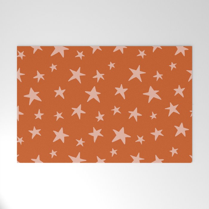 Stars Pumpkin Spice Welcome Mat Gallery Image 1