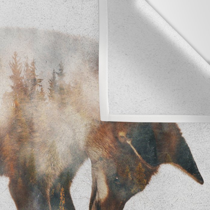 Jumping Fox Wall Tapestry Gallery Image 3