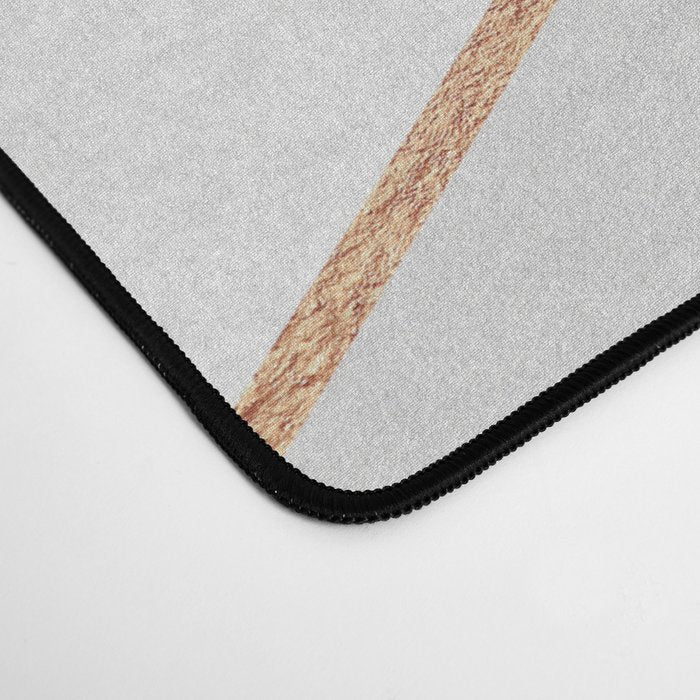 White Stone & Copper Lines Desk Mat Gallery Image 4