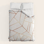 White Stone & Copper Lines Comforter Gallery Image 6