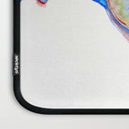 Blue Crab, crab restaurant seafood design art Laptop Sleeve Gallery Image 3