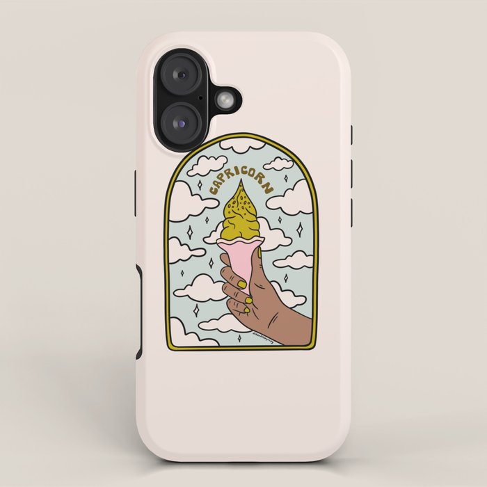 Capricorn Ice Cream iPhone Case Gallery Image 1