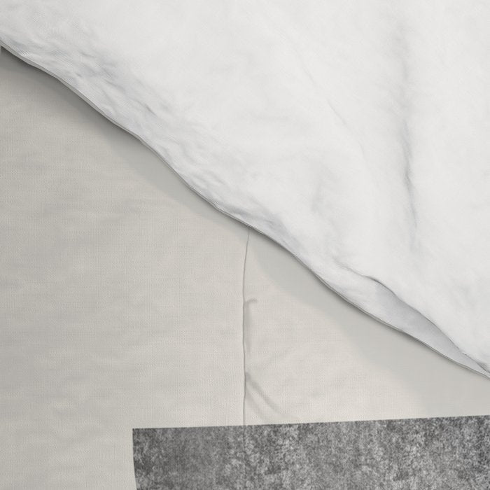 Black grey retro Mid century modern Comforter Gallery Image 4